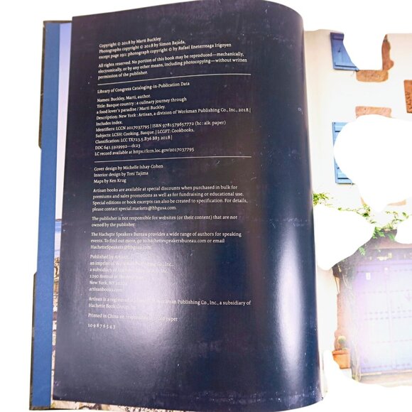Basque Country A Culinary Journey Marti Buckley Hardback Cookbook - Picture 7 of 7